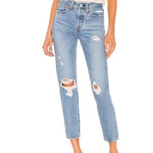Levi's Wedgie Fit Icon Ripped Jeans